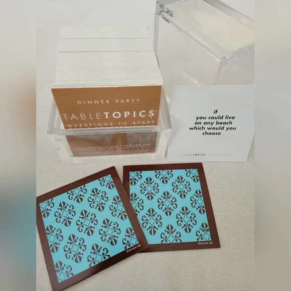 TableTopics Dinner Party Conversation Starter Questions - Picture 6 of 7